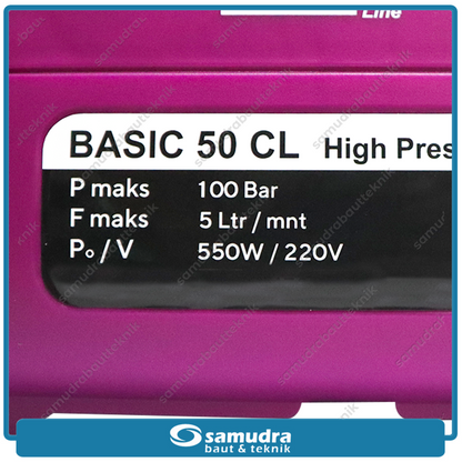 LAKONI BASIC-50CL Mesin Jet Cleaner Listrik 70 Bar