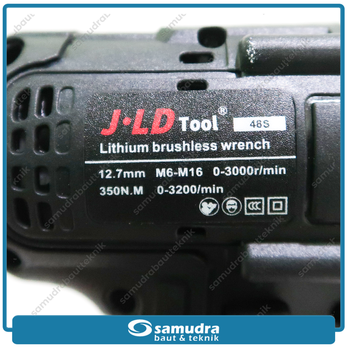 JLD 48S Cordless Impact Wrench 48V - 1 Baterai