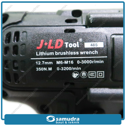JLD 48S Cordless Impact Wrench 48V - 1 Baterai