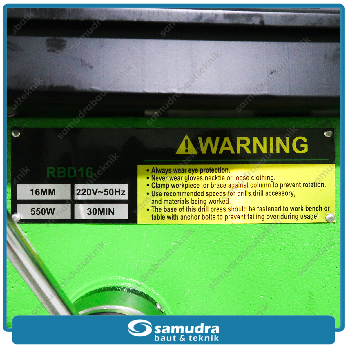 RYU RBD16 Mesin Bor Duduk Listrik 16 mm / Bench Drill