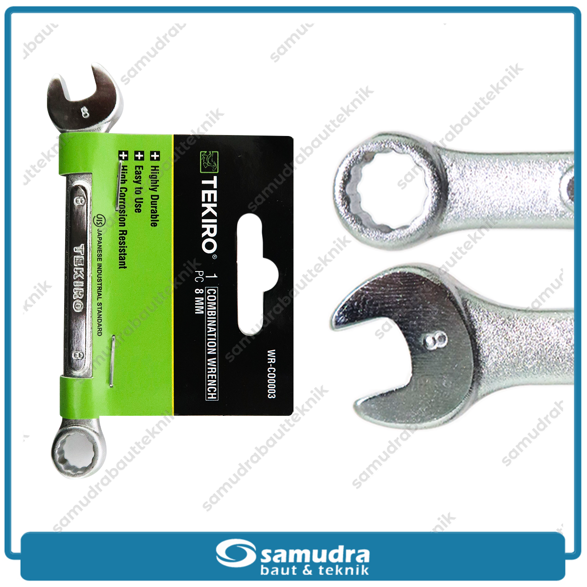 TEKIRO WR-CO0003 Kunci Ring Pas 8 mm