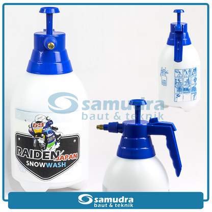 RAIDEN Botol Sprayer Snow Wash 2 liter / Alat Cuci Sabun Semprotan Air