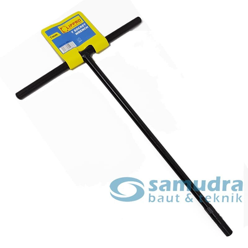 LIPPRO 886-7 Kunci Sok T Hitam 7 mm