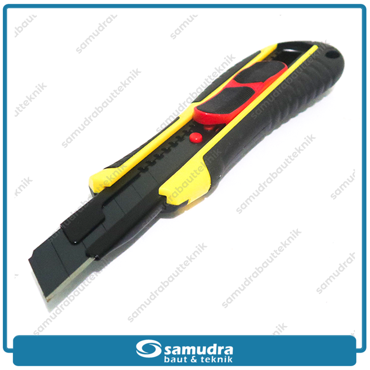 BLITZ 1PC13 Pisau Cutter Besar SK5 Autolock 18 mm Hitam