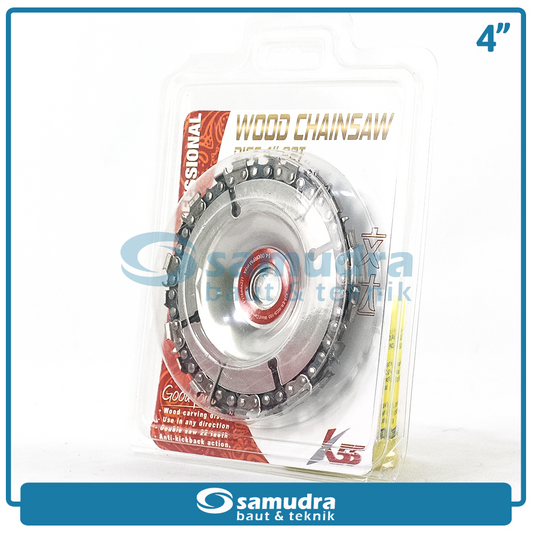 K55 K55-ER-WCS-100 Mata Gerinda Chain Saw 4" / Chain Carving Disc