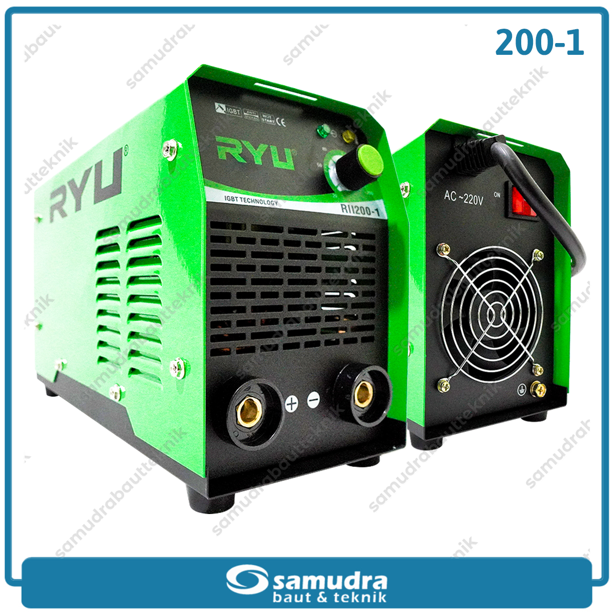 RYU RII200-1 Mesin Las Listrik Inverter 1.800 Watt