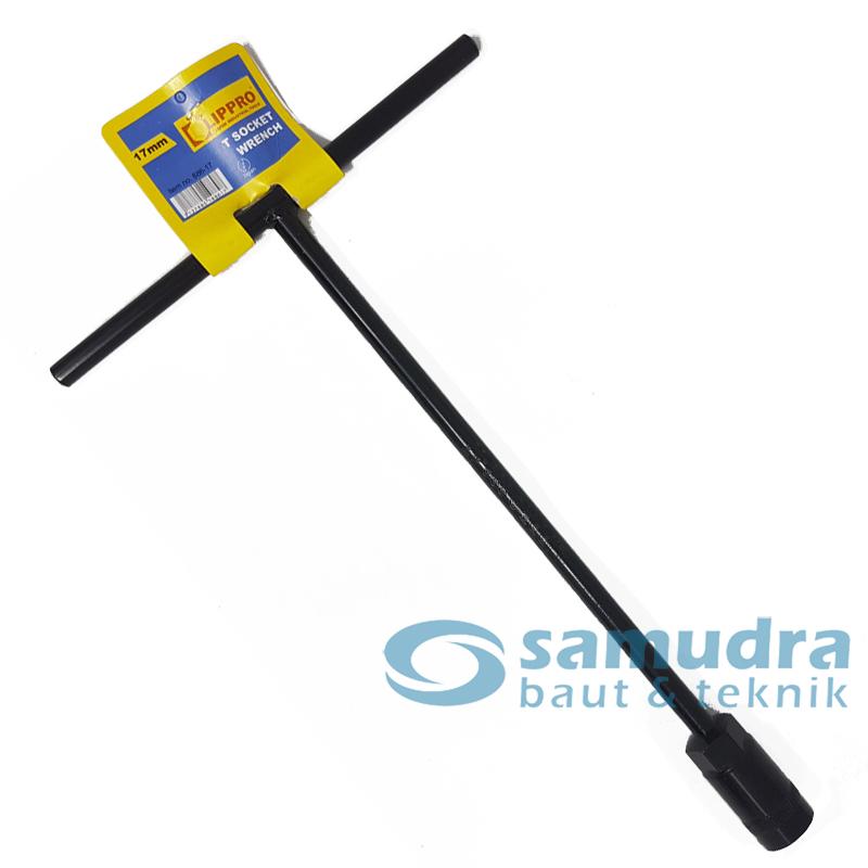 LIPPRO 886-17 Kunci Sok T Hitam 17 mm