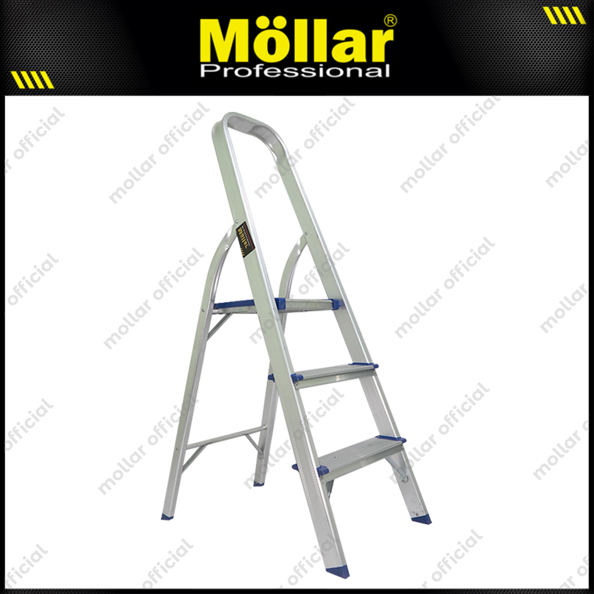 MOLLAR Tangga Rumah Aluminium 3 Step 1.3 meter