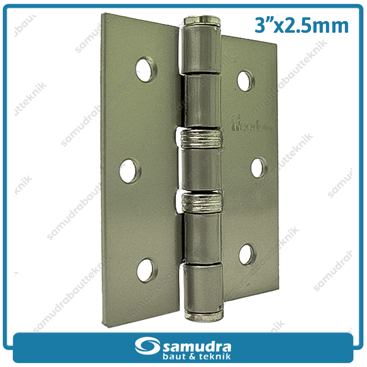 FREEDOM Engsel Pintu Tebal Rata 3" x 2.5 mm