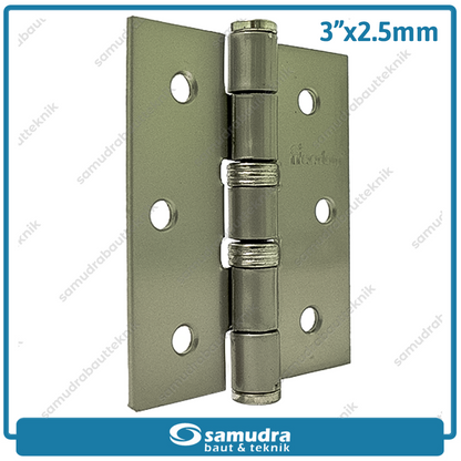 FREEDOM Engsel Pintu Tebal Rata 3" x 2.5 mm