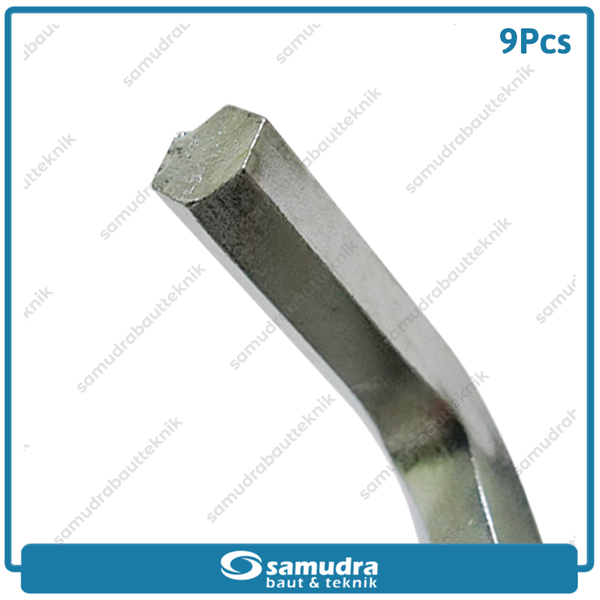 IZUMO Kunci L Set Panjang Ballpoint 9 Pcs 1.5-10 mm