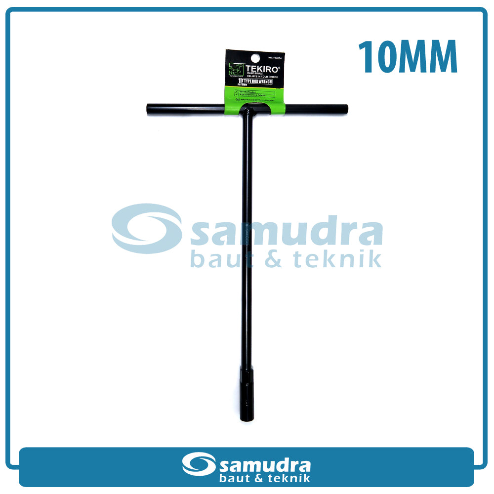 TEKIRO WR-TT0234 Kunci Sok T Hitam 10 mm