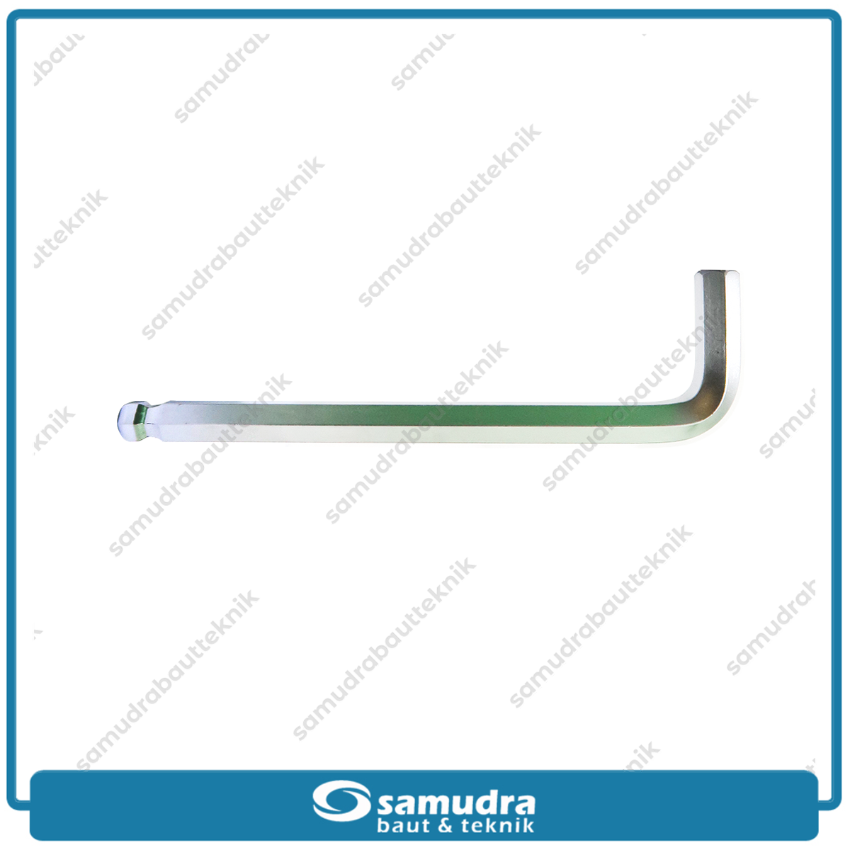 K55 ER-HBKS-2EP Kunci L Set Panjang 9 Pcs Long Ballpoint 1.5-10 mm