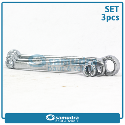 TEKIRO WR-SE1645 Kunci Ring Set 3 pcs (10-15 mm)