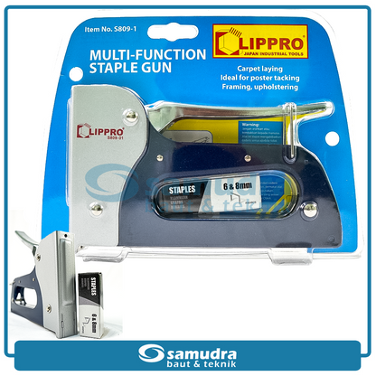LIPPRO S809-1 Staples Tembak Multifungsi / Staple Gun