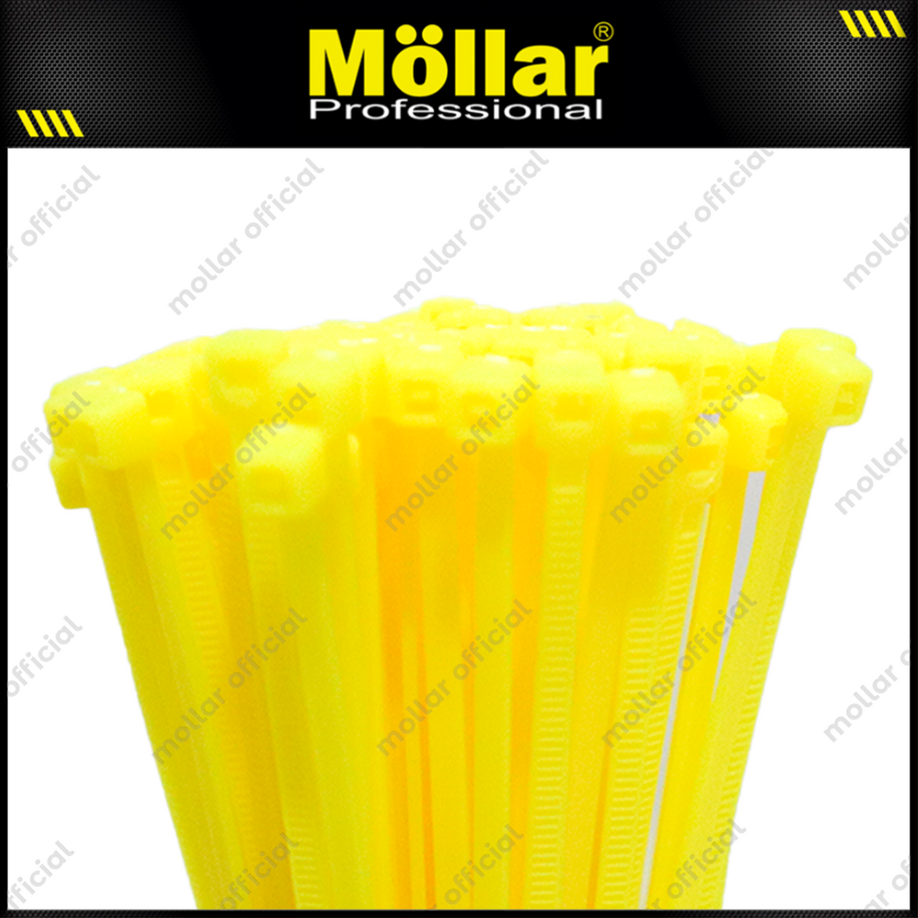 MOLLAR KT-25200 Kabel Ties 2.5x200 mm Kuning