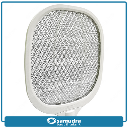 KENMASTER MOSQ-028 Raket Nyamuk KM-108 + Lampu LED UV