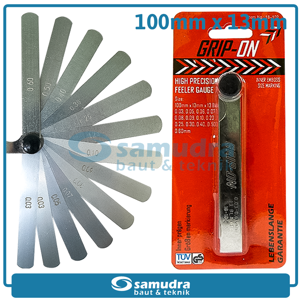 GRIPON 18-102 Feeler Gauge 13 Blades
