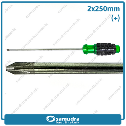 TEKIRO SD-CG0856 Obeng Gagang Karet 10" Plus PH2