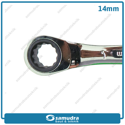ATS Kunci Ring Pas Ratchet 14 mm