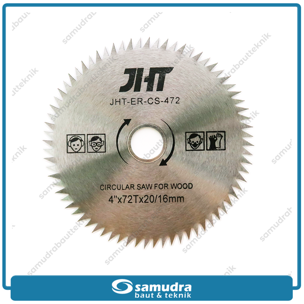 JHT JHT-ER-CS-472 Mata Gerinda Potong Kayu 4"x72T / Circular Saw Blade