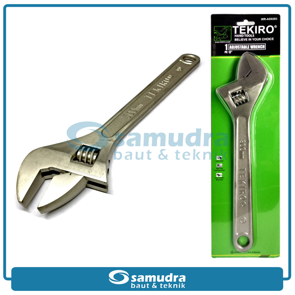 TEKIRO WR-AD0283 Kunci Bago 12" / Kunci Inggris