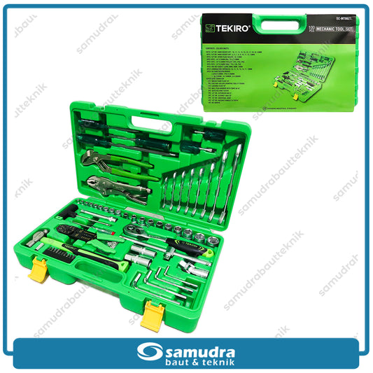 TEKIRO SC-MT0627 Tool Kit Mekanik Set 100 pcs Box Plastik / Mechanic Tools