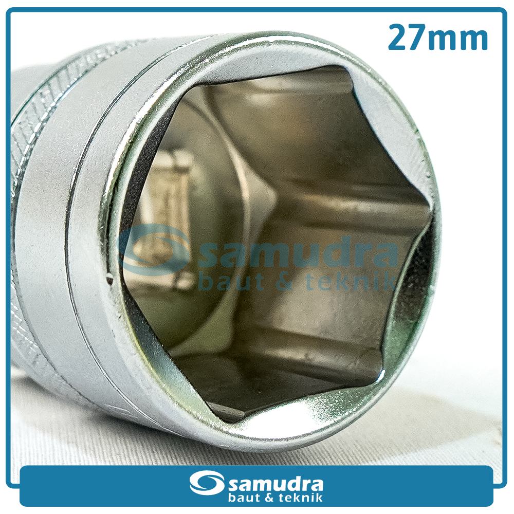 LIPPRO 3101M-27 Mata Sok 1/2" 6PT 27 mm
