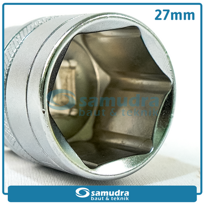 LIPPRO 3101M-27 Mata Sok 1/2" 6PT 27 mm