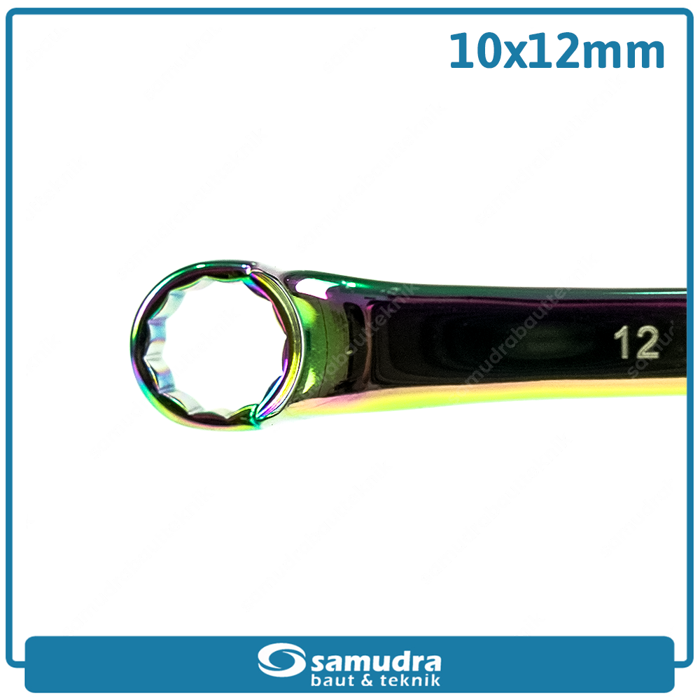 GRIPON 18-852 Kunci Ring Titanium 10x12 mm