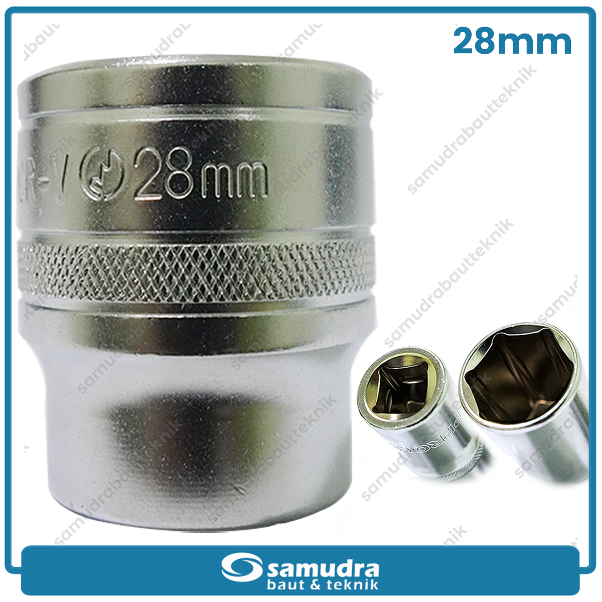 LIPPRO 3101M-28 Mata Sok 1/2" 6PT 28 mm