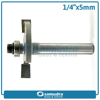MODERN Mata Profil Sloting Bit 5 mm / Trimmer Bit 1/4"