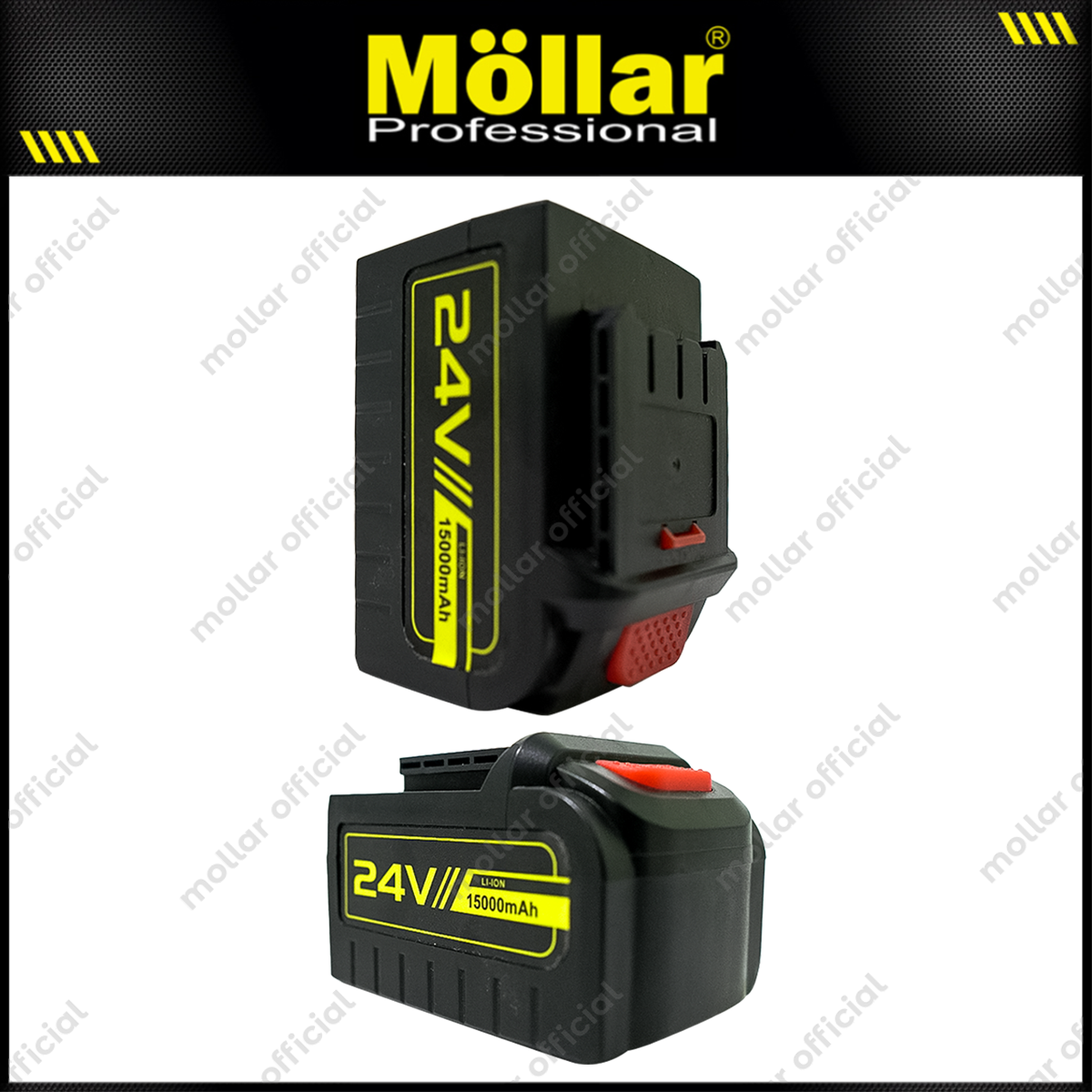 MOLLAR Baterai 24V Mesin Jet Cleaner Cordless CD-HPW
