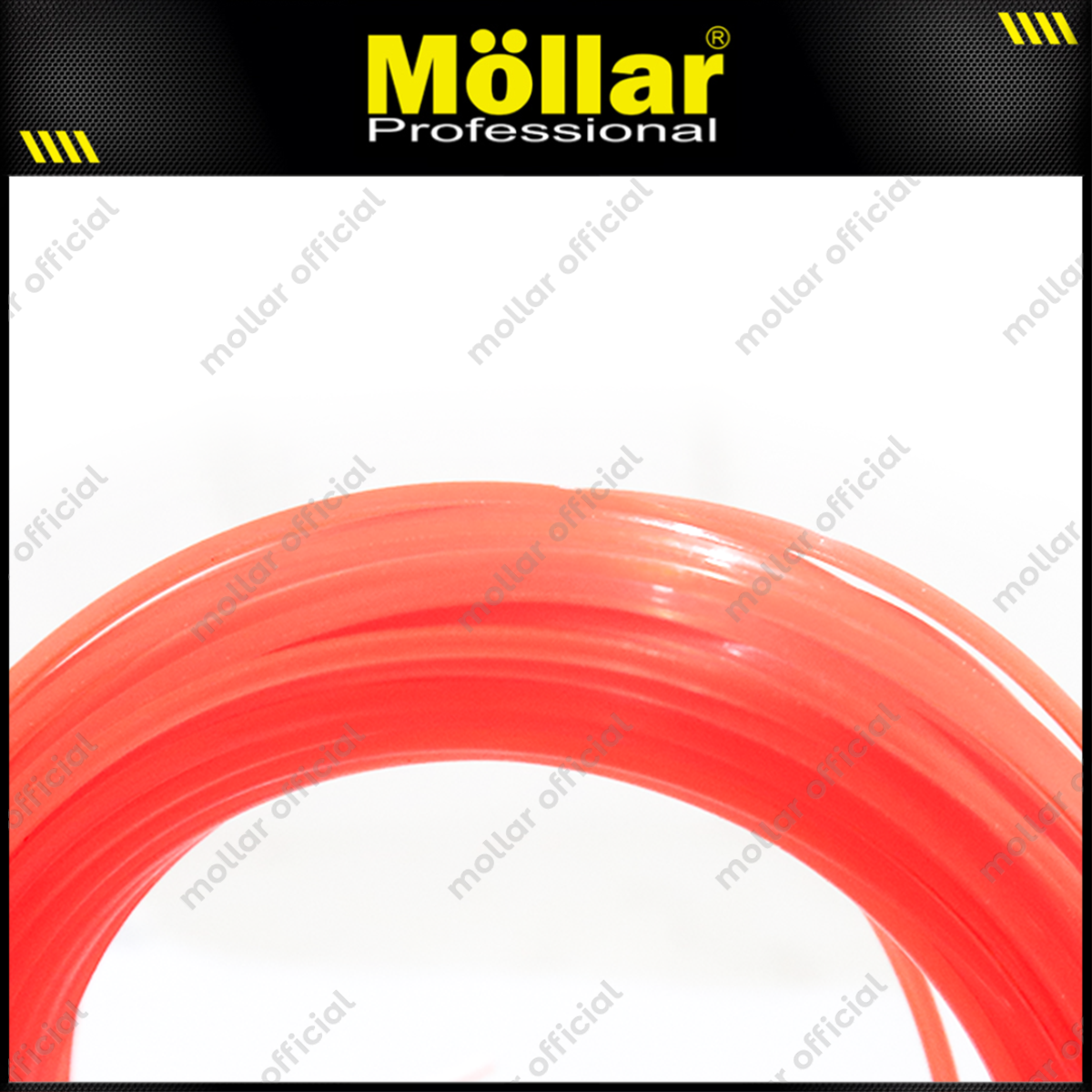 MOLLAR TL1315 Senar Mesin Potong Rumput 1.3 mm Panjang 15 meter