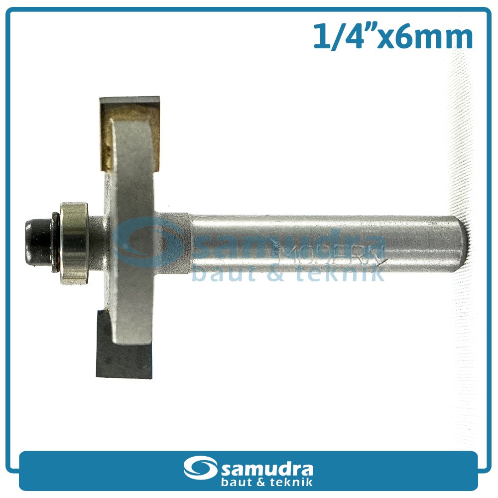 MODERN Mata Profil Sloting Bit 6 mm / Trimmer Bit 1/4"