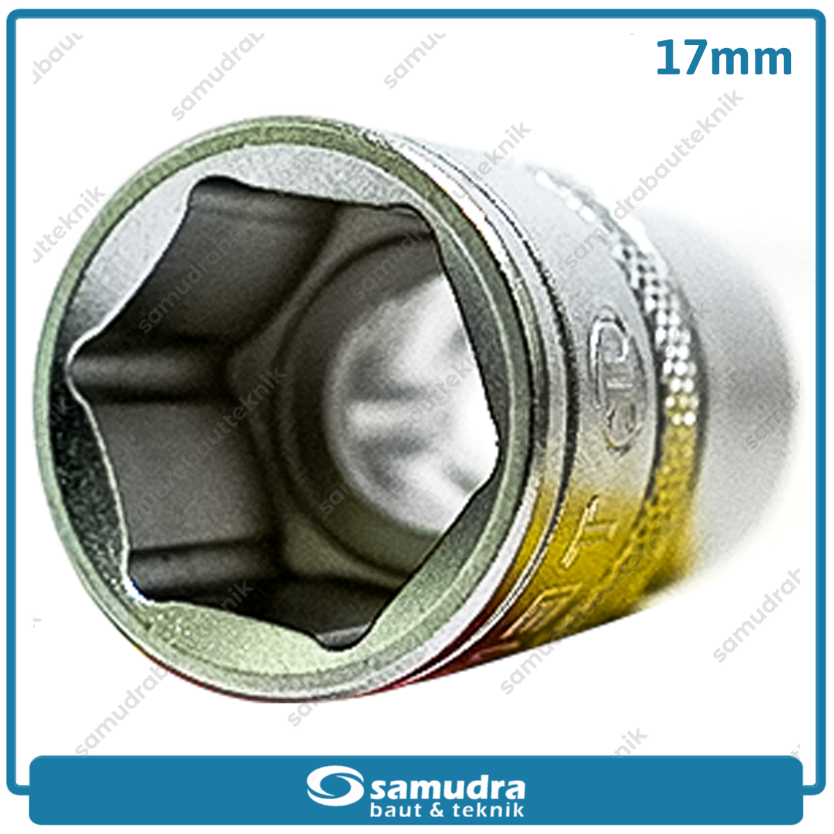 TEKIRO SC-SC0383 Mata Sok 1/2" 6PT 17 mm