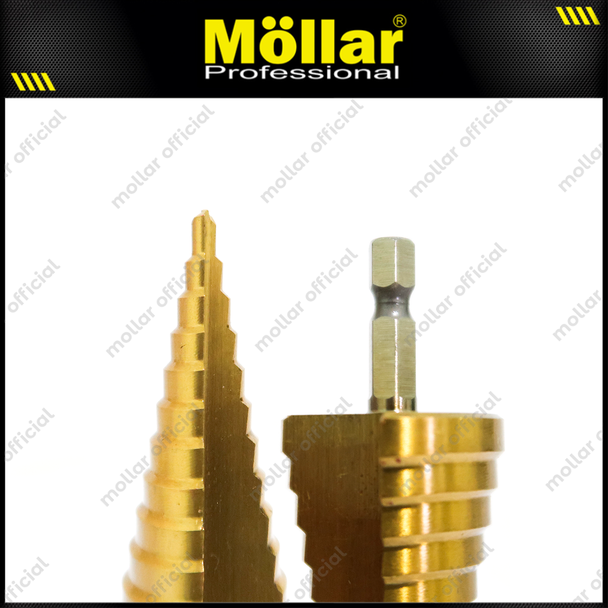 BISON D60702 Mata Bor Pagoda 4-20 mm