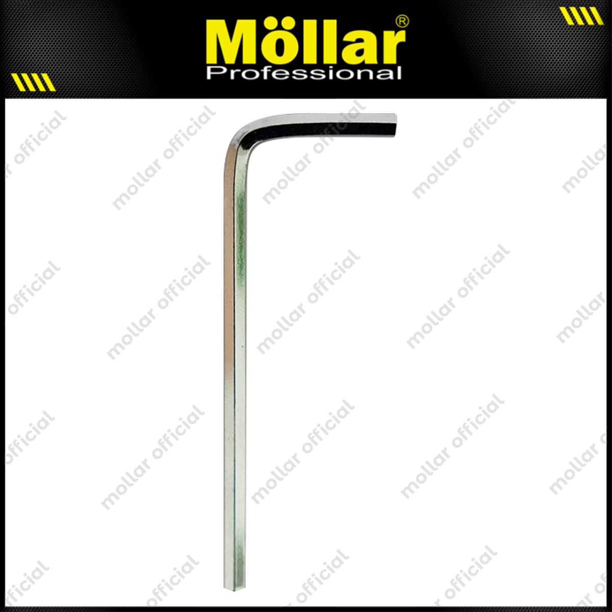MOLLAR L-HS3M Kunci L Pendek Flat 3 mm