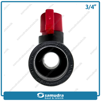VION Polos Stop Kran Plastik 3/4" / Ball Valve PVC