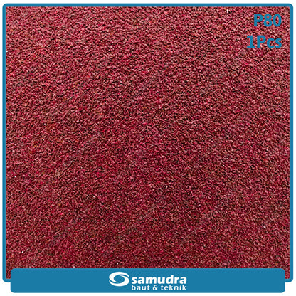 MST MST-YF-VS-408 Amplas Velcro Bulat No. 80 Mesin Gerinda 4"