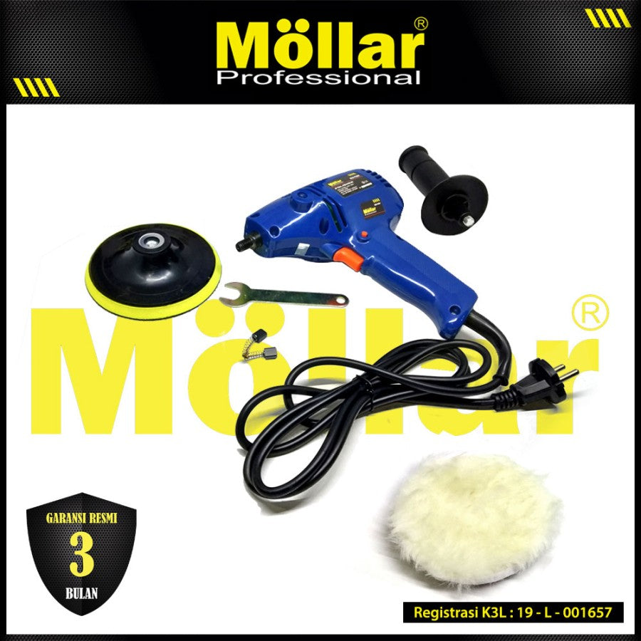 MOLLAR P5000 Mesin Poles Listrik 5" / Polisher