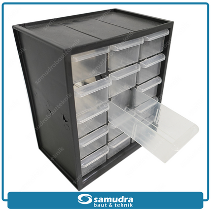 KENMASTER RAK-017 Rak Susun 15 pcs / Rak Drawer 15 Slot