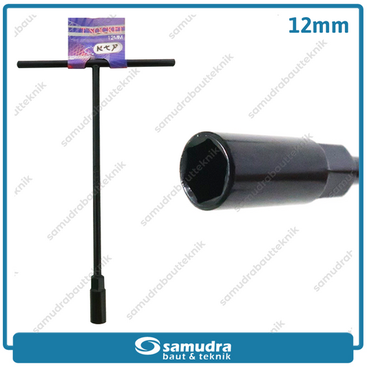 KTP Kunci Sok T Hitam 12 mm
