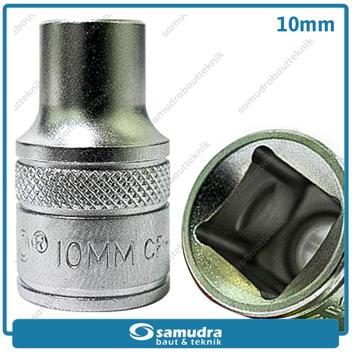 TEKIRO SC-SC0376 Mata Sok 1/2" 6PT 10 mm