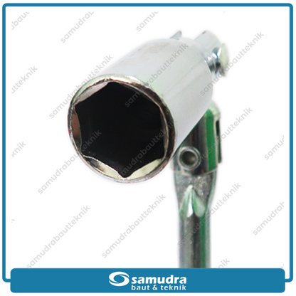 GRIPON 88-218 Kunci Sok T Busi Fleksibel Spiral 18 mm