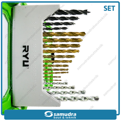 RYU AC-DB155 Mata Bor Set Kombinasi Set 41 pcs