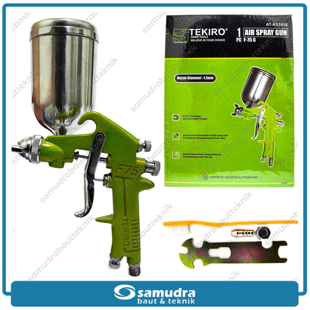 TEKIRO AT-AS1616 Spray Gun F75 Tabung Atas / Semprotan Cat