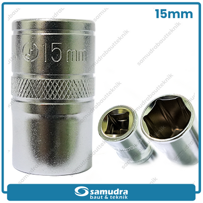LIPPRO 3101M-15 Mata Sok 1/2" 6PT 15 mm