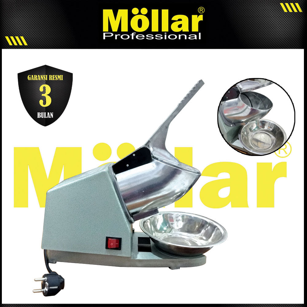 MOLLAR IC300A Mesin Es Serut Listrik - Ice Crusher 2 Pisau 300 Watt