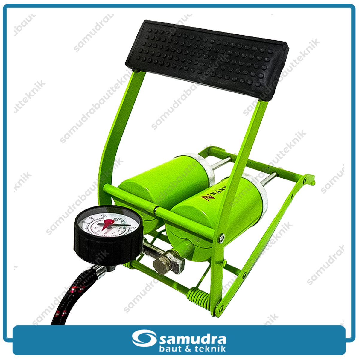 NANKAI 171-02 Pompa Sepeda Injak 2 Tabung